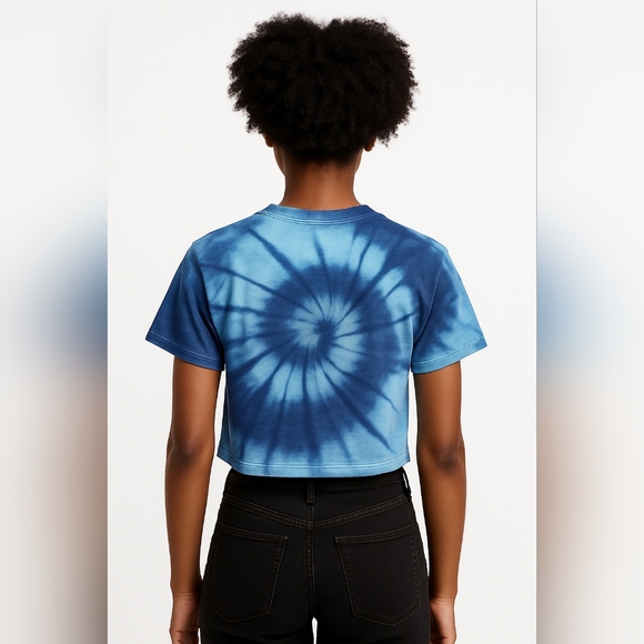 Tie Dye Blue and Turquoise - Picture 3 of 6